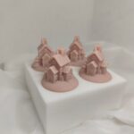 Καλούπι σιλικόνης Χριστουγεννιάτικα σπιτάκια